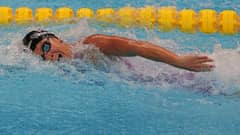 Sanchez falls short of making the 100-m freestyle final